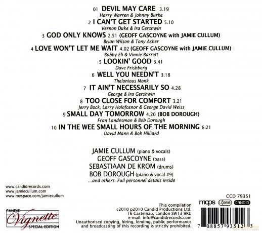 Jamie Cullum: Devil May Care [CD]
