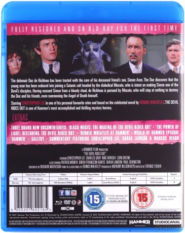 Devil Rides Out (Narzeczona diabła) [Blu-Ray]