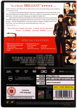 Devil Wears Prada (Diabeł ubiera się u Prady) [DVD]