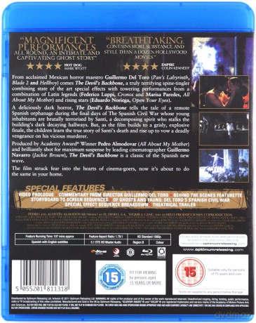 Devil's Backbone (Kręgosłup diabla ) [Blu-Ray]