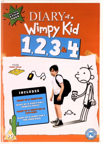 Diary Of A Wimpy Kid 1-4 Set (Dziennik cwaniaczka 1-4) (Dziennik cwaniaczka 1-4) [4DVD]