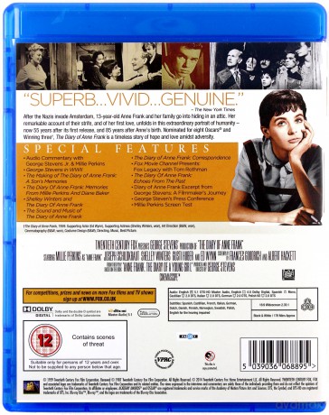 Pamiętnik Anny Frank [Blu-Ray]
