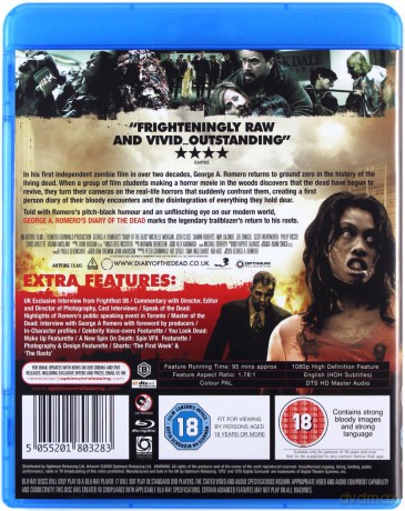 Diary Of The Dead (Diary of the Dead: Kroniki zywych trupów) [Blu-Ray]