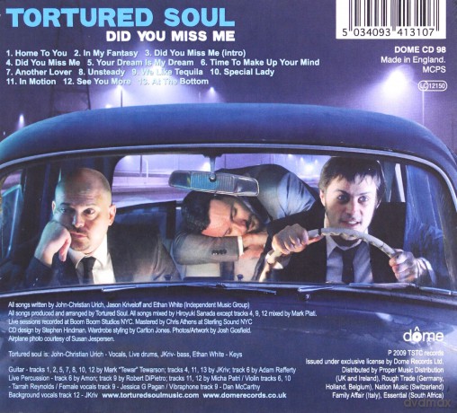Tortured Soul: Did You Miss Me [CD]