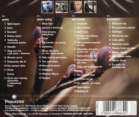 Ryszard Rynkowski: Kolekcja 20.Lecia Pomatonu [BOX] [4CD]