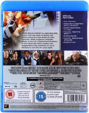 Die Hard 4.0 (Szklana pułapka 4.0) [Blu-Ray]