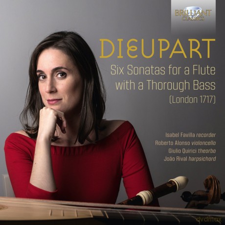 Isabel Favilla: Dieupart/Six Sonatas For A Flute [CD]