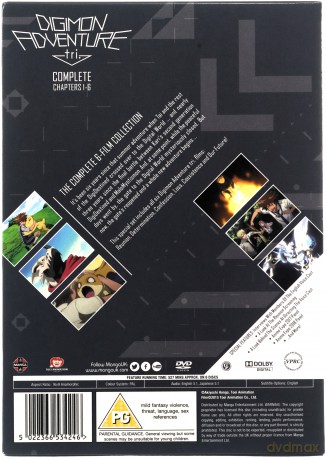 Digimon Adventure Tri: The Complete Movie Collection [6DVD]