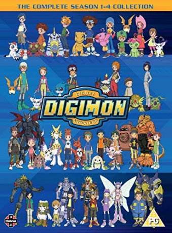 Digimon: Digital Monsters Season 1-4 Boxset [32DVD]