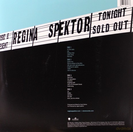 Regina  Spektor: Live In London [2xWinyl]