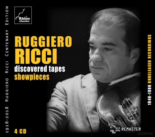 Ruggiero Ricci: Discovered Tapes - Showpieces [4CD]