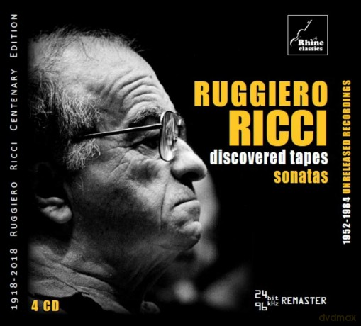 Ruggiero Ricci: Discovered Tapes - Sonatas [4CD]