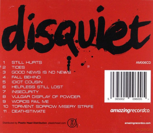 Therapy: Disquiet [CD]