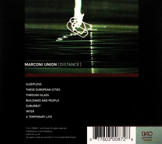 Marconi Union: Distance [CD]