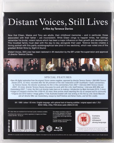 Distant Voices Still Lives (Dalekie głosy, spokojne życie) [Blu-Ray]