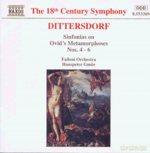 Failoni Orgmur: Dittersdorfsinfonia On Ovids 46 [CD]