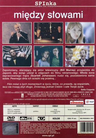 Między słowami [DVD]