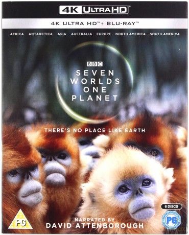 Seven Worlds, One Planet (BBC) [3xBlu-Ray 4K]+[3xBlu-Ray]