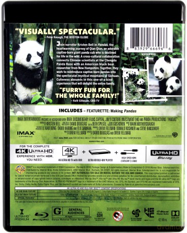 Pandas [Blu-Ray 4K]+[Blu-Ray]