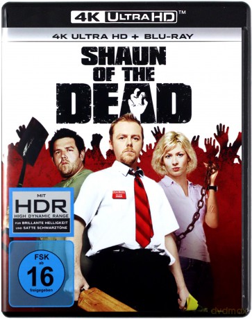 Shaun of the Dead (Wysyp żywych trupów) [Blu-Ray 4K]+[Blu-Ray]