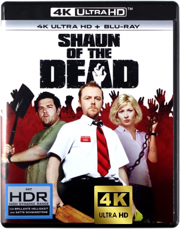 Shaun of the Dead (Wysyp żywych trupów) [Blu-Ray 4K]+[Blu-Ray]
