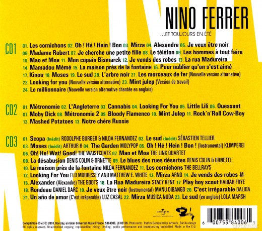 Nino Ferrer: Et Toujours En Ete - Best Of [3CD]