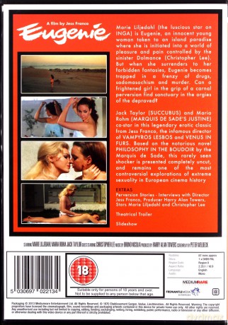 Eugenie Marquis De Sades Philosophy In The Boudoir [DVD]