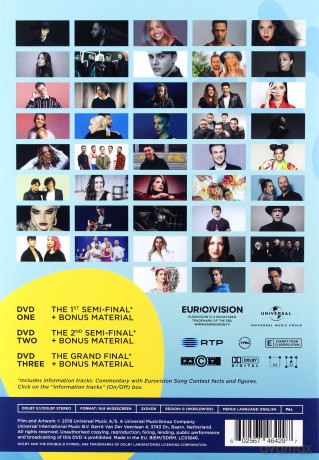 Eurovision Song Contest: Lisbon 2018 [3DVD]