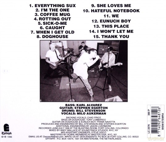 Descendents: Everything Sucks [CD]
