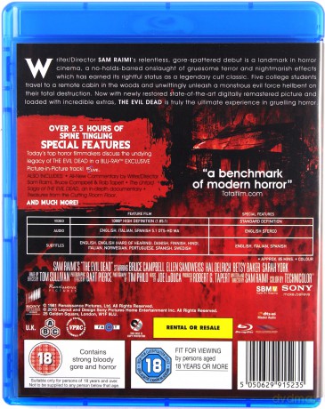 Evil Dead (Martwe zło) [Blu-Ray]