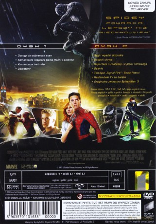 Spider-Man 3 wydanie specjalne [2DVD]