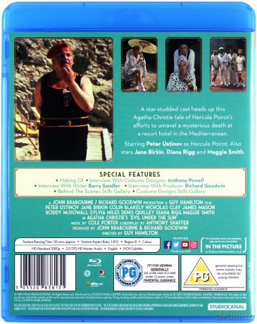 Evil Under The Sun (Zło czai się wszędzie) [Blu-Ray]