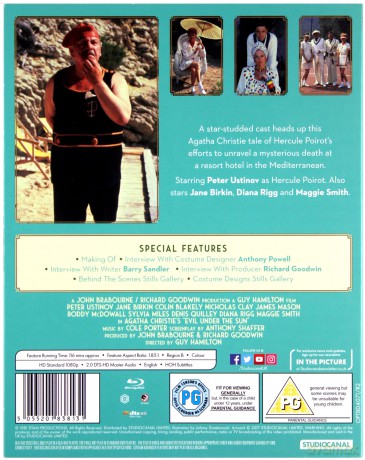 Evil Under The Sun (Zło czai się wszędzie) [Blu-Ray]