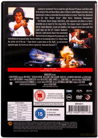 Executive Decision (Krytyczna decyzja) [DVD]