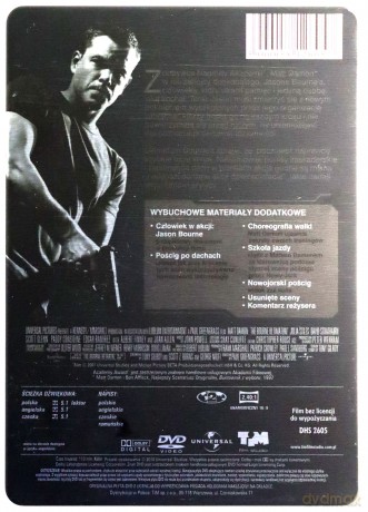 Ultimatum Bourne'a [MetalBox] [DVD]