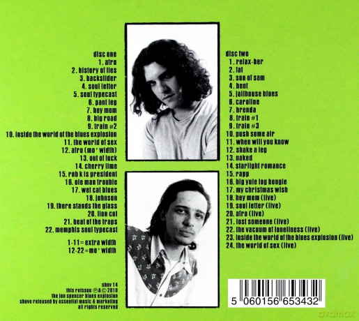 Jon Spencer Blues Explosion: Extra Width/Mo Width [2CD]