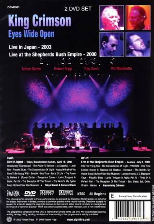King Crimson: Eyes Wide Open [2DVD]