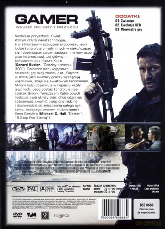 Gamer (Nieziemska kolekcja) [DVD] 