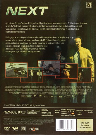 Next (Nieziemska Kolekcja) [DVD]