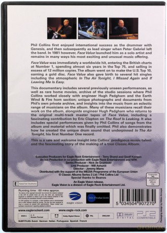 Phil Collins: Face Value Classic Albums [DVD]
