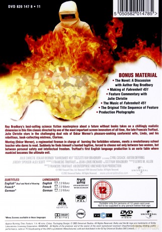 Fahrenheit 451 [DVD]