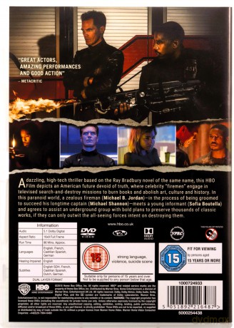 Fahrenheit 451 (451 stopni Fahrenheita) [DVD]
