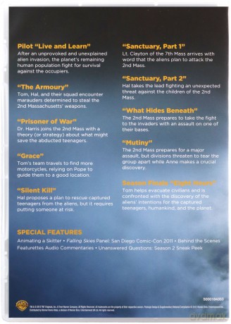 Falling Skies Seasons 1-5 (Wrogie niebo) [DVD]