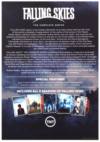 Falling Skies Seasons 1-5 (Wrogie niebo) [DVD]