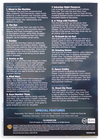 Falling Skies Seasons 1-5 (Wrogie niebo) [DVD]