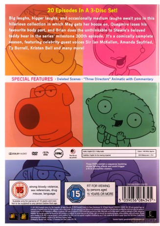 Family Guy - Season 18 [3xDVD]
