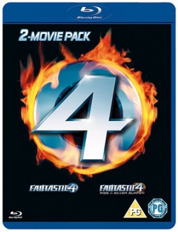 Fantastic 4 / Fantastic 4 Rise Of The Silver Surfer (Fantastyczna Czwórka / Fantastyczna Czwórka: Narodziny Srebrnego Surfera) [2xBlu-Ray]