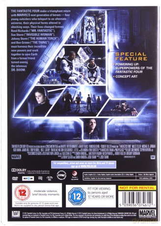 Fantastic Four (Fantastyczna Czwórka) [DVD]