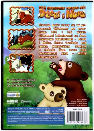 Mali Mieszkańcy Wielkich Gór: Dżeki i Nuka 4 [DVD]