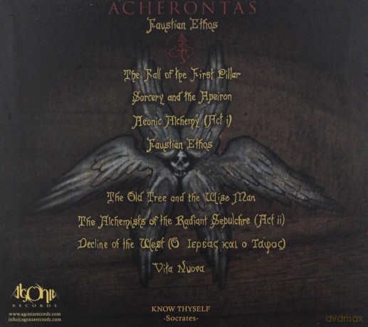 Acherontas: Faustian Ethos [CD]
